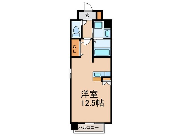 エスポワール筑紫通りの物件間取画像